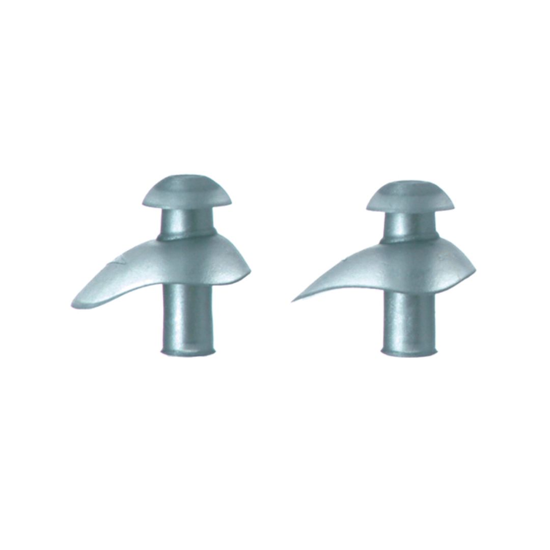 SPEEDO ERGO SWIMMING EARPLUG, Colour: GREY, Misc: N-A