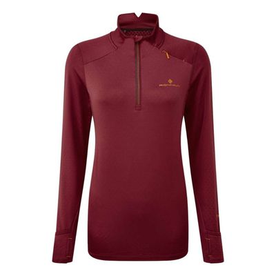 RON HILL TECH PRISM 1/2 ZIP TEE WMNS RH-005864