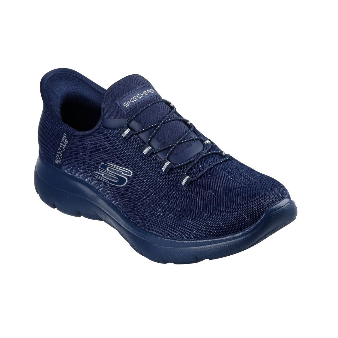 SKECHERS SLIP INS: CLASSY NIGHT 150128, Colour: DKNV, Size: 3