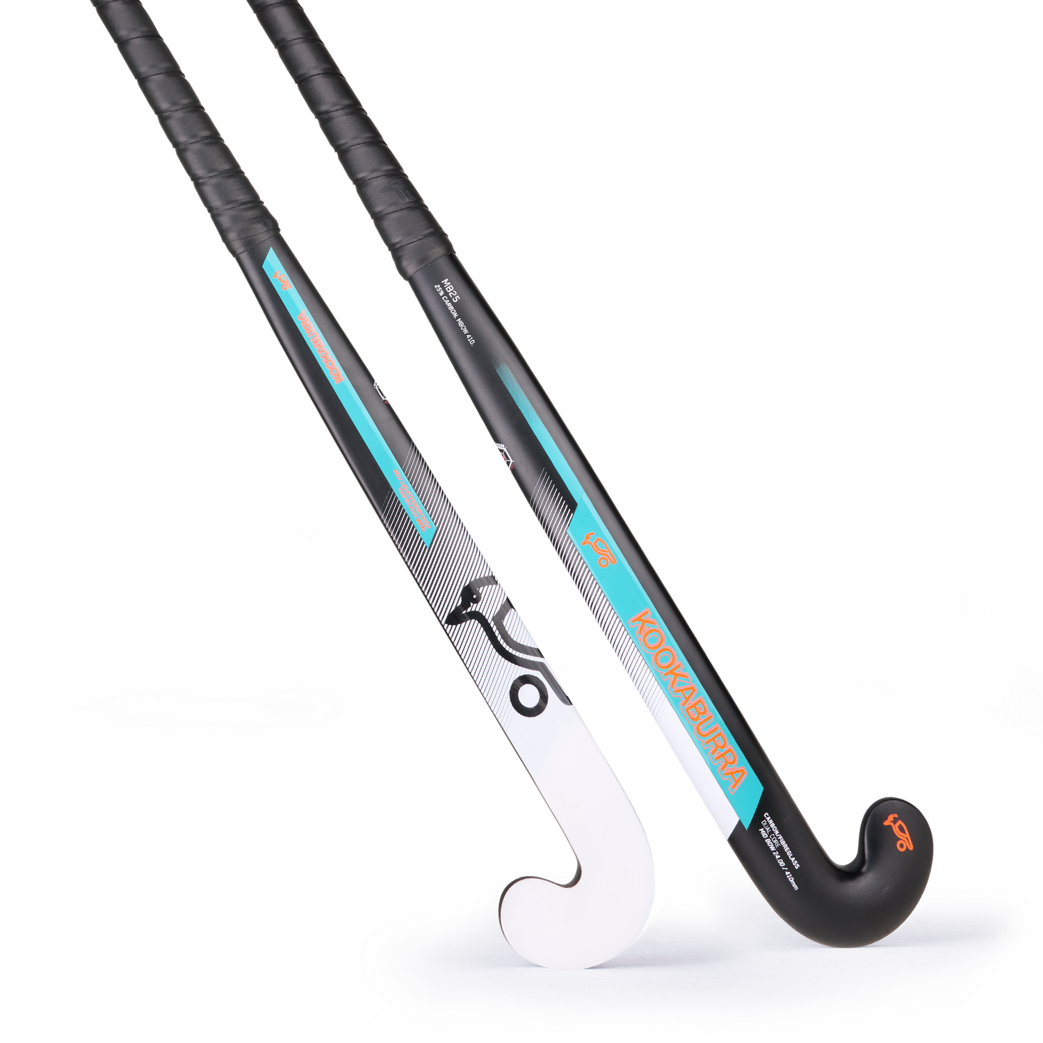 KOOKABURRA MB25 HOCKEY STICK JNR 6A2536, Size: 35, Colour: Black-Blue
