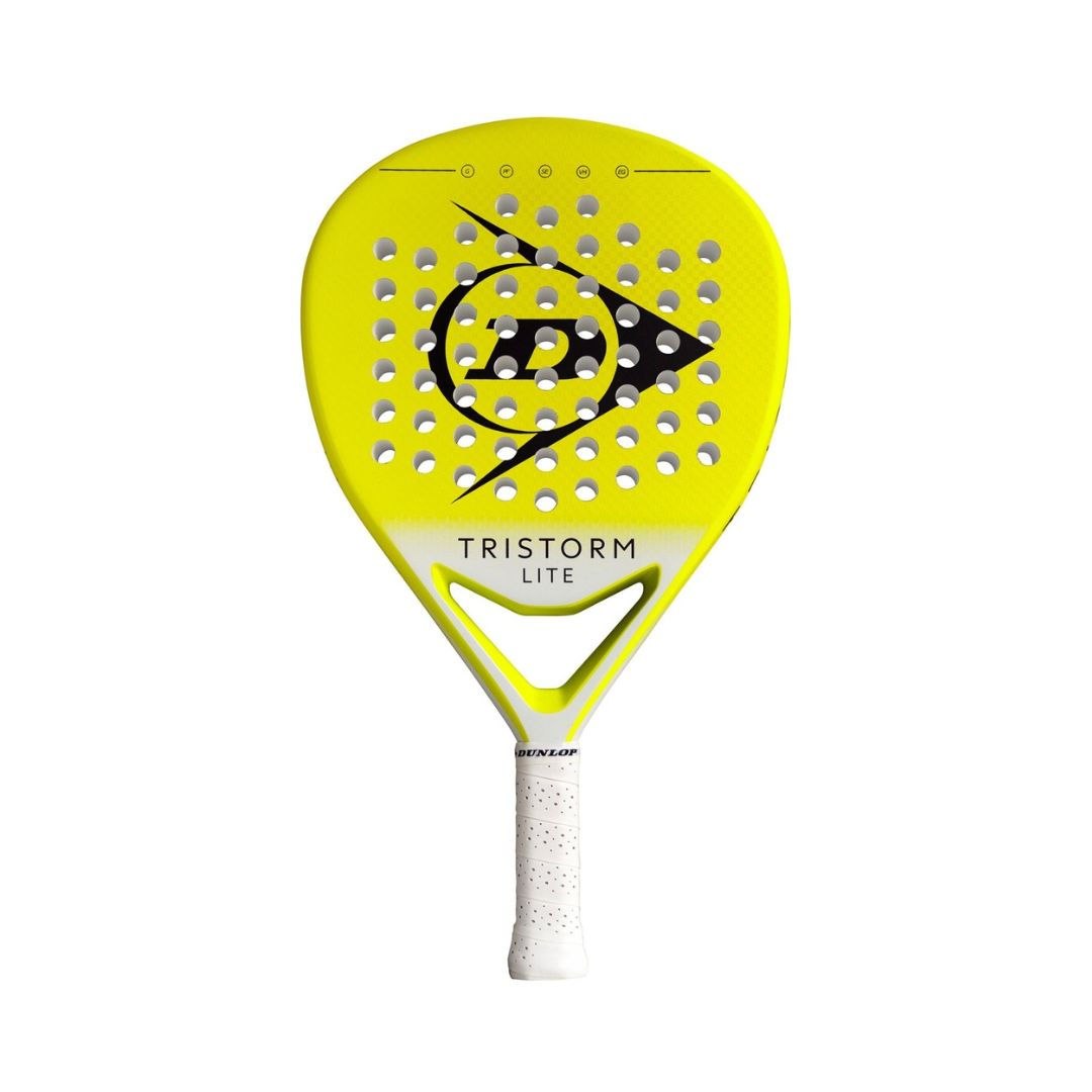 DUNLOP TRISTORM LITE PADEL RACKET, Colour: YELLOW