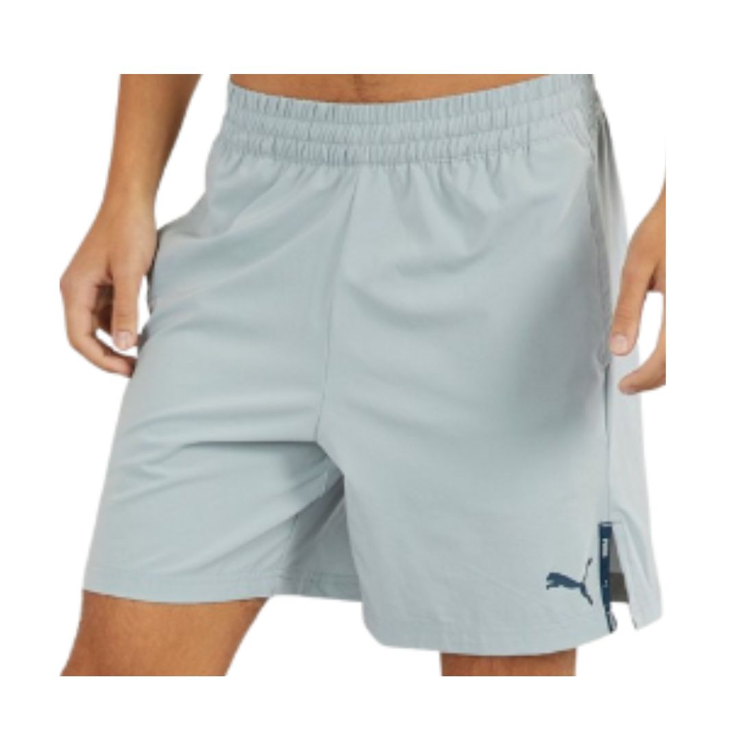 PUMA WOVEN TAPE 7&quot; SHORT 687343-04, Colour: Cool Mid Grey, S-XL: S