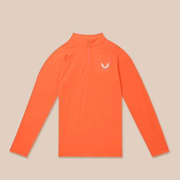 CASTORE ADAPT AOP 1/4 ZIP LS CMF41227-088