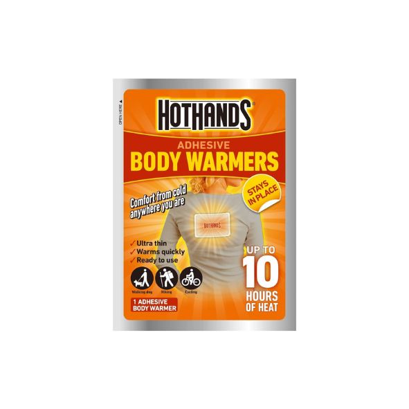 HOTHANDS ADHESIVE BODY WARMER SINGLE