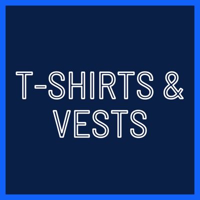T-Shirts &amp; Vests