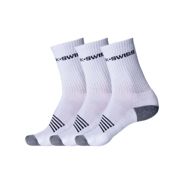K SWISS SPORT SOCK 3 PACK CREW SX0099100