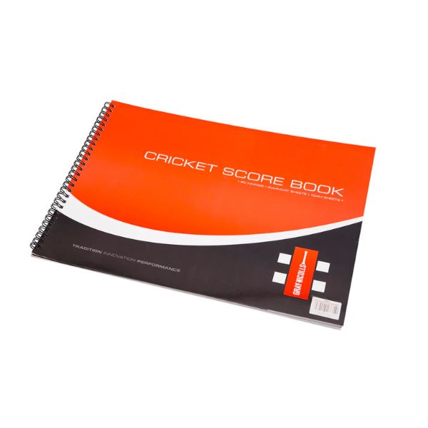 GRAY NICOLLS SCOREBOOK 60 INNINGS, Colour: RED