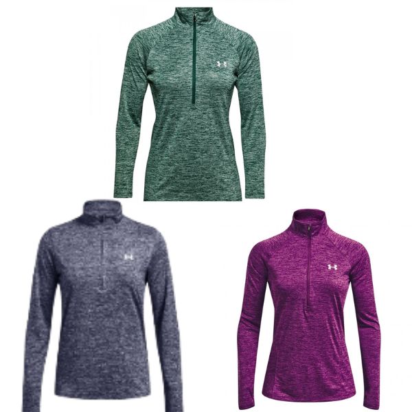 UA TECH 1/2 ZIP TWIST WMNS 1320128