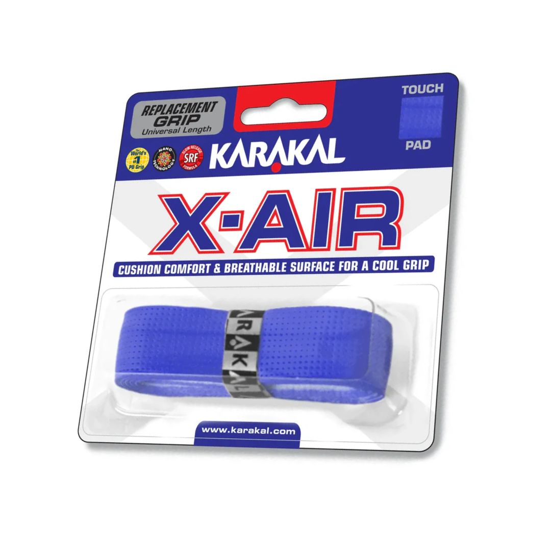 KARAKAL X AIR RACKET GRIP, Colour: BLUE