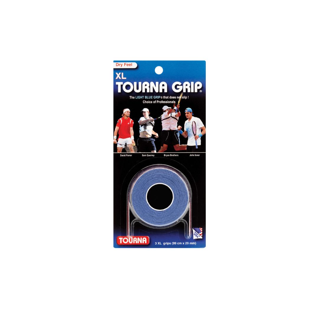 TOURNAGRIP OVERGRIP 3PK, Colour: Blue