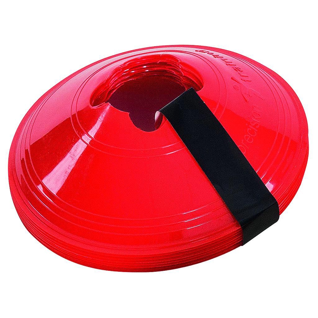 PRECISION SAUCER CONE 10pk TR315, Colour: RED