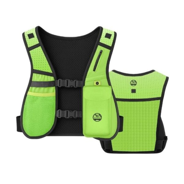 SIX PEAKS HYDRATION RUNNING VEST SIR0004, Colour: FLURO YELLOW, Size: XS/S