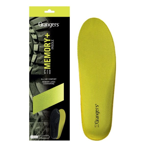 GRANGERS G10 MEMORY FOAM INSOLES, Size: 9