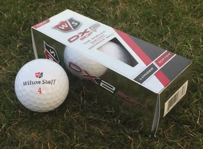 WILSON DX2 SOFT GOLF BALLS 3PK