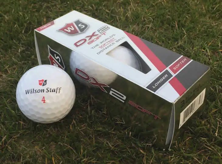WILSON DX2 SOFT GOLF BALLS 3PK