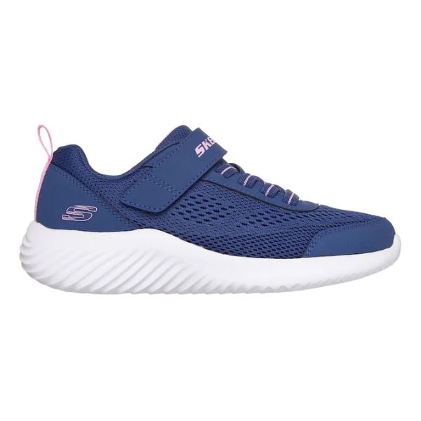 SKECHERS BOUNDER - FREE AND EASY VELCRO 303622, Colour: NAVY, Size: 12