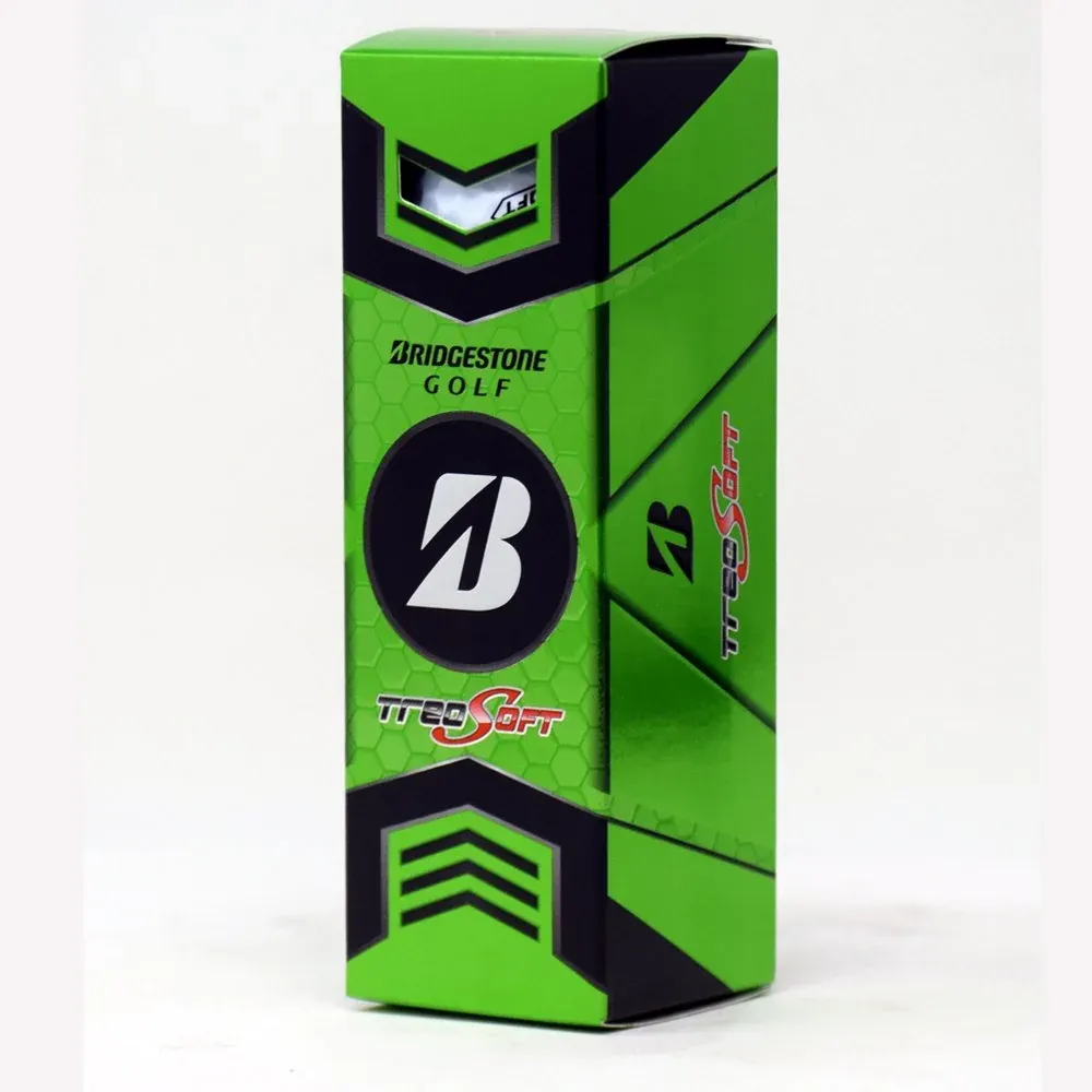 BRIDGESTONE TREOSOFT GOLF BALLS 3PK