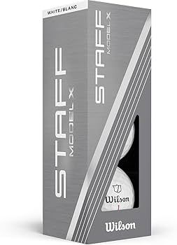 WILSON STAFF MODEL X GOLF BALLS 3PK