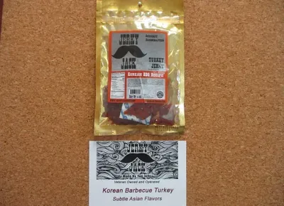 Korean BBQ Turkey Jerky - 3 oz Korean BBQ Turkey Jerky - 3 oz