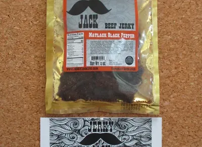 Matlack Black Pepper Beef Jerky - 3 oz