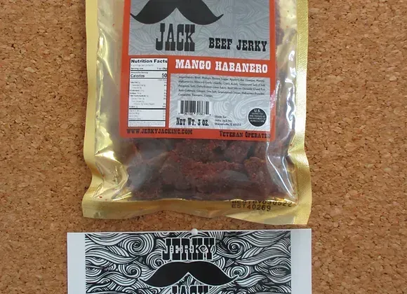Mango Habanero Beef Jerky - 3 oz