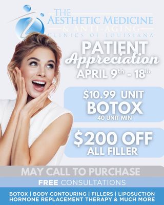 PATIENT APPRECIATION SPECIALS