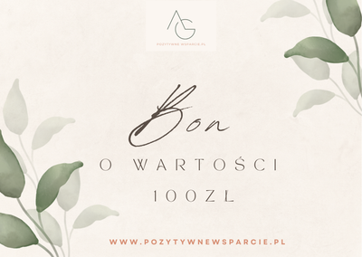 Bon podarunkowy o wartości 100zł