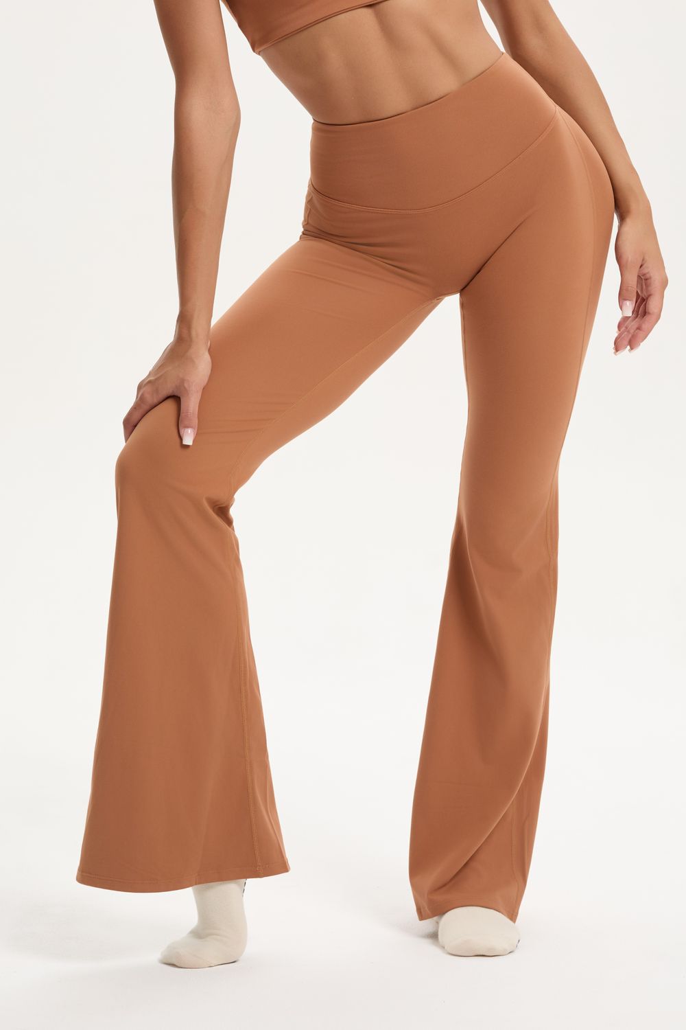Urban Code / Legginsy – Cynamonowy Beż