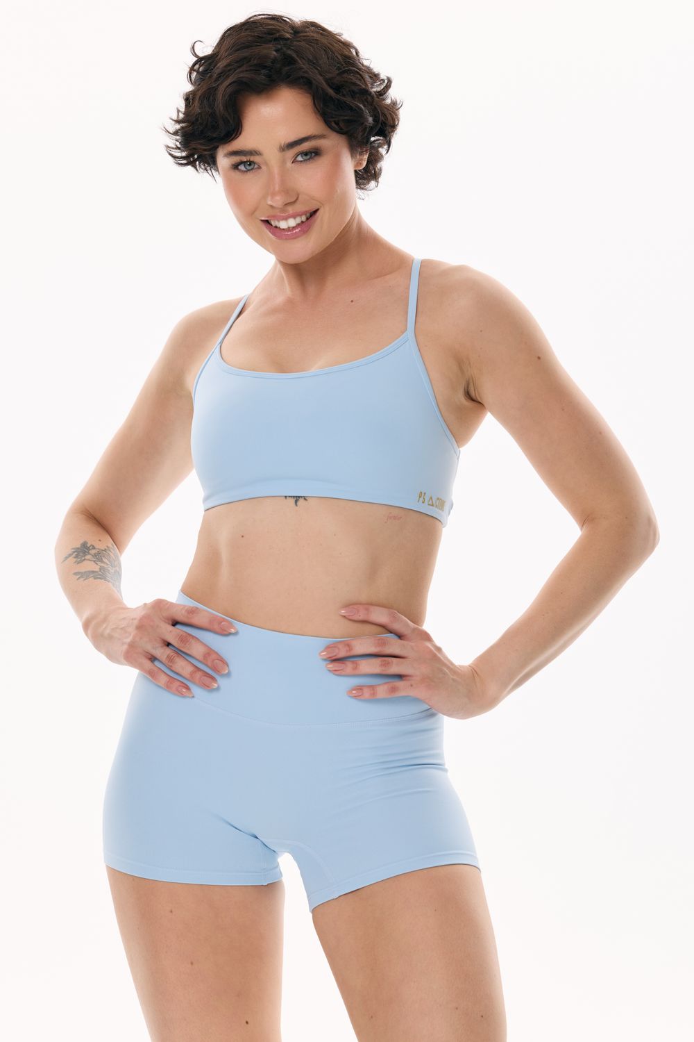 Top Aura Cross - Baby Blue