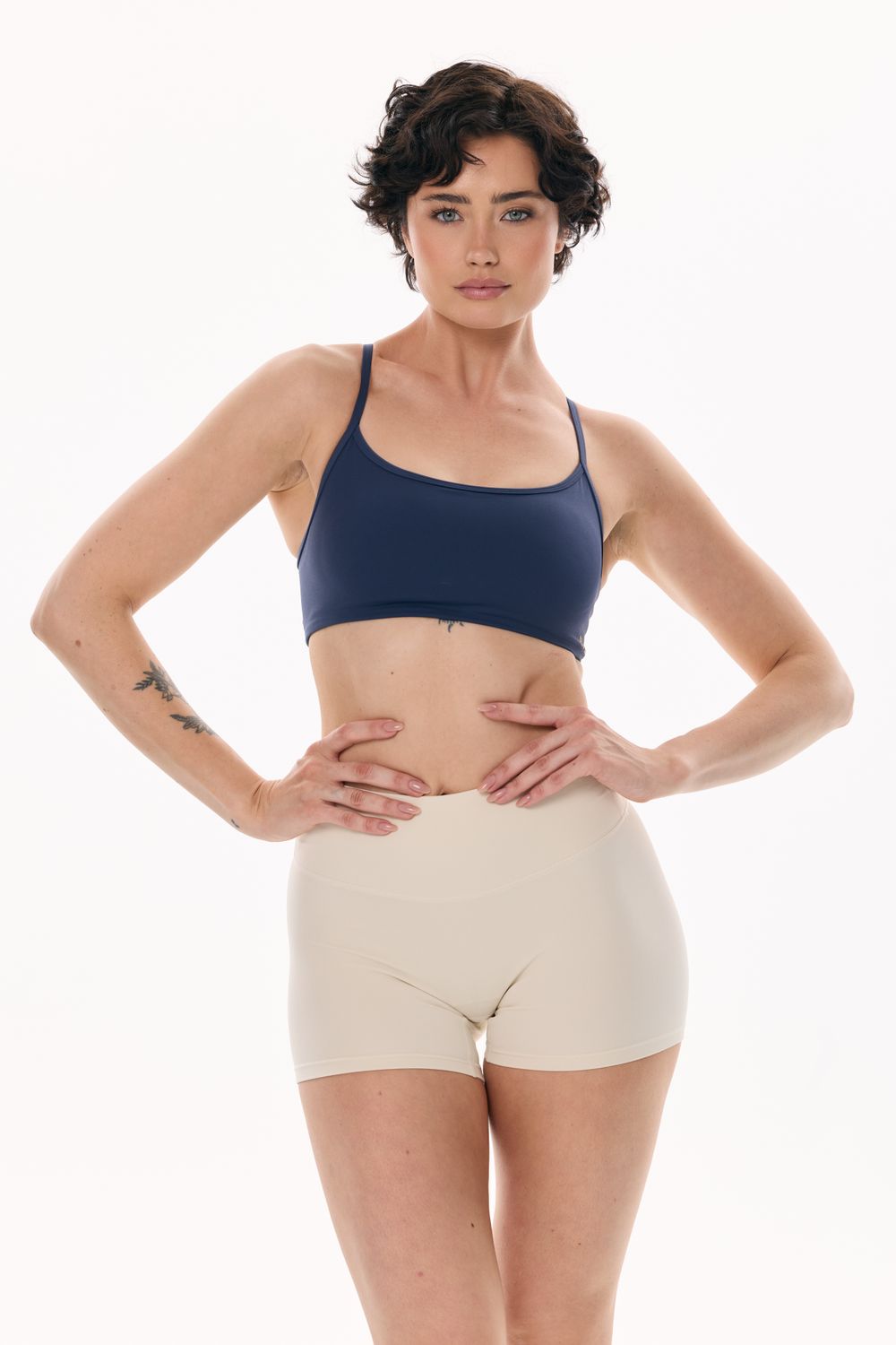 Top Aura Cross - Navy Blue