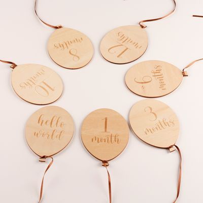 Newborn Age Photography Balloon Set