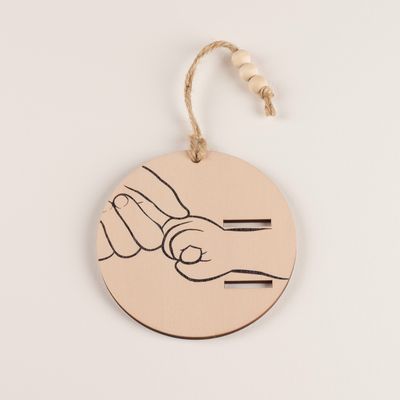 Newborn Hospital Bracelet With Holder