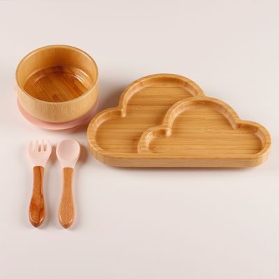 Bamboo Waterproof Plate Set