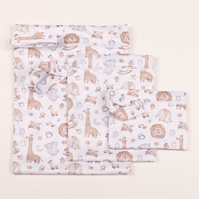 3pcs Waterproof Animals Baby Bag