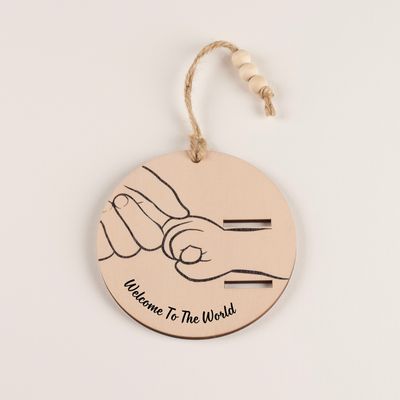 Newborn Hospital Bracelet With Holder