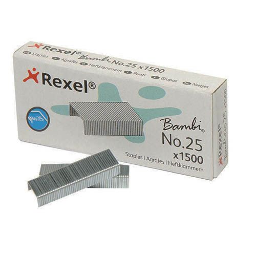 Agrafes BAMBY 25 cx. 1500
