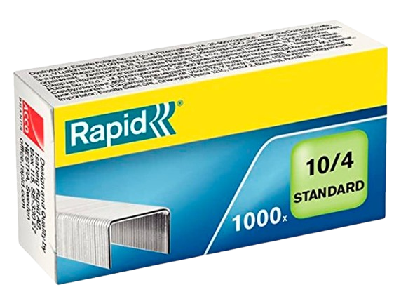 Agrafes Blue nº 10/4 RAPID cx 1000
