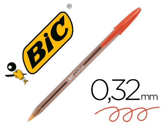 Esferográfica BIC Cristal Vermelha