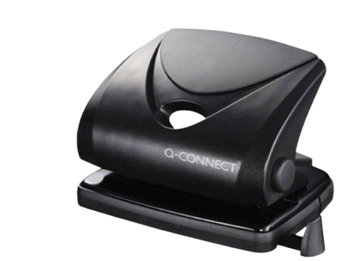 Furador Q-connect 20 folhas preto 25516