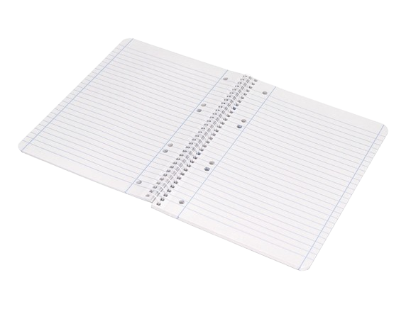 Caderno A5/80fls Pautado ESP. LiderPapel