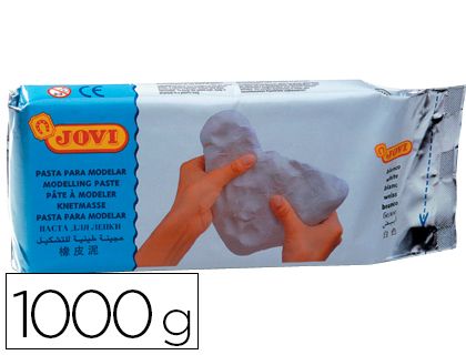 Pasta Modelar JOVI 1000gr Branco