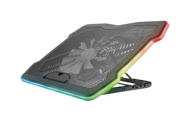 TRUST GXT 1126 Aura Multicolour-illuminated Laptop Cooling Stand 24192