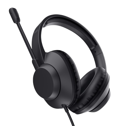TRUST Ayda Max USB Stereo 40mm Headset with ENC Microphone USB Black 25461