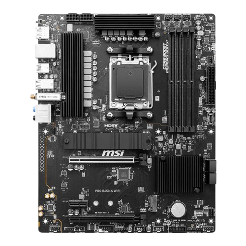 MSI PRO B650-S WIFI AM5 ATX MB 4xDDR5 4xSATA 2xM.2 7E26-003R