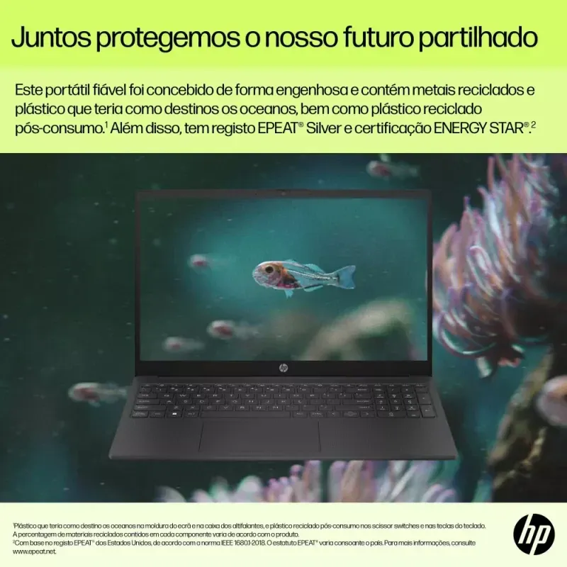 HP Laptop 15-fd1017np Intel Core Ultra 7 155H 15.6inch FHD 32GB 1TB Intel Graphics W11H C11R2EA#AB9