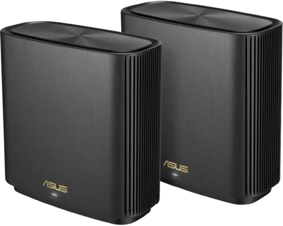 ASUS ZenWiFi XT9 AX7800 Tri-band Mesh WiFi 6 System 2-pack Black 90IG0740-MO3B30