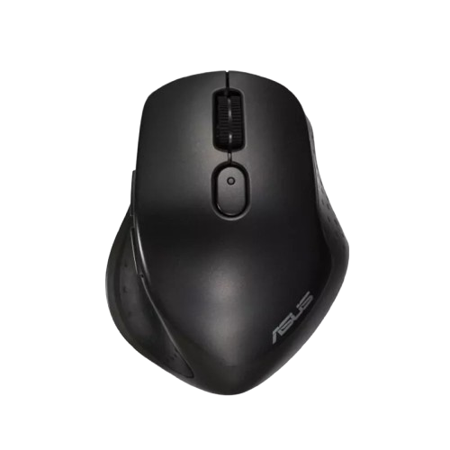 ASUS Optical Mouse MW203 Wireless + Bluetooth 2.4GHz 1000/1600/2400dpi 96g silent 10meters ergonomical for right hand Black 90XB06C0-BMU000
