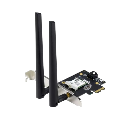 ASUS PCE-AX1800 Dual-Band WiFi 6 802.11ax Bluetooth 5.2 PCIe Adapter 90IG07A0-MO0B00