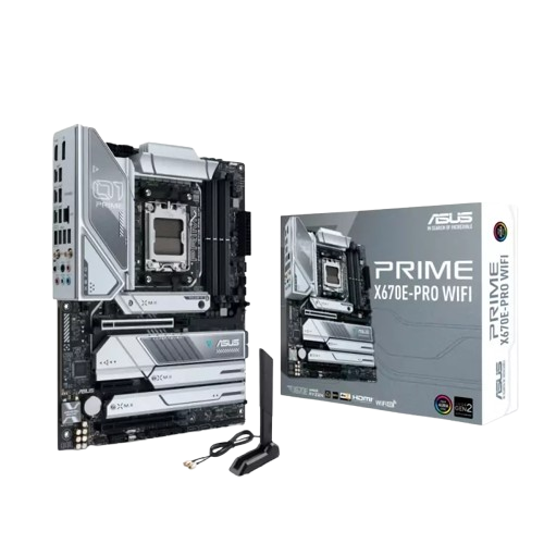 ASUS PRIME X670E-PRO WIFI AM5 ATX MB 4xDIMM DDR5 4xM.2 4xSATA 90MB1BL0-M0EAY0
