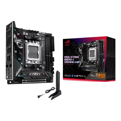 ASUS ROG STRIX B850-I GAMING WIFI AM5 DDR5 ATX MB 1xHDMI 2xM.2 2xSATA 90MB1K30-M0EAY0
